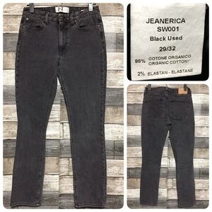 Jeanerica SW001 Jeans Women’s 29/32 Gray (Inseam 26.5) Organic Cotton Blend